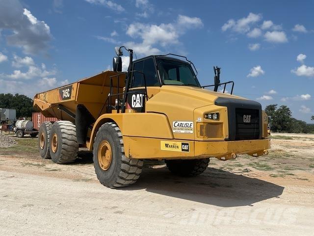 CAT 745C Шарнирно-сочленённые самосвалы