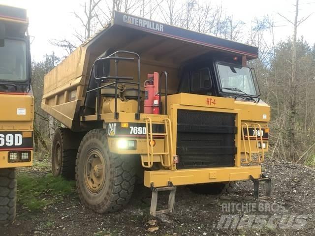 CAT 769D Шарнирно-сочленённые самосвалы