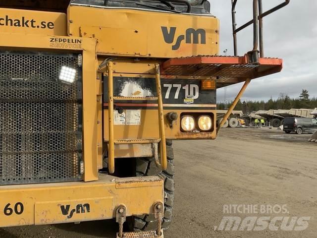 CAT 771D Шарнирно-сочленённые самосвалы