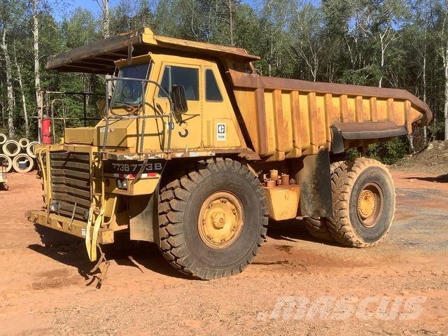 CAT 773B Шарнирно-сочленённые самосвалы