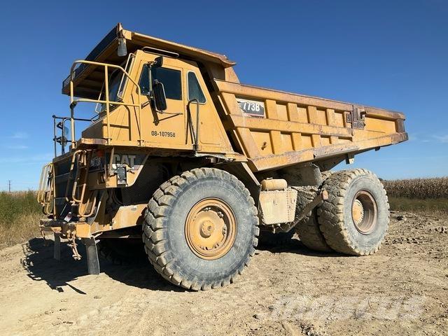 CAT 773B Шарнирно-сочленённые самосвалы