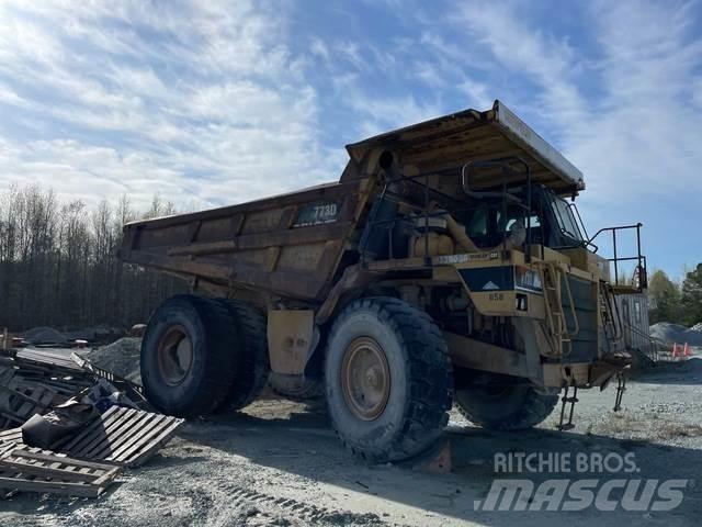 CAT 773D Шарнирно-сочленённые самосвалы