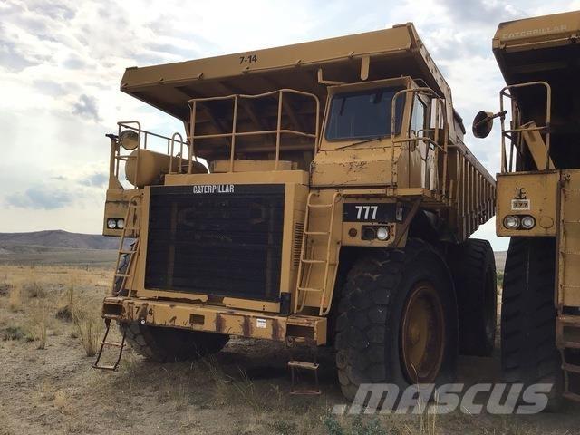 CAT 777 Шарнирно-сочленённые самосвалы