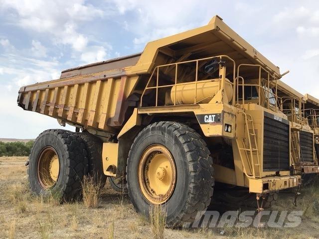 CAT 777 Шарнирно-сочленённые самосвалы
