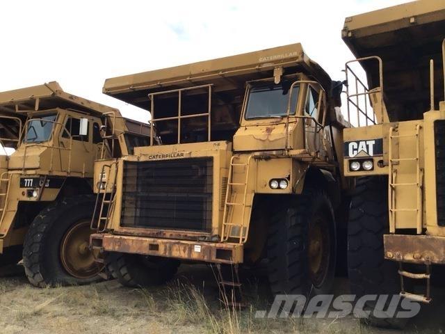 CAT 777 Шарнирно-сочленённые самосвалы