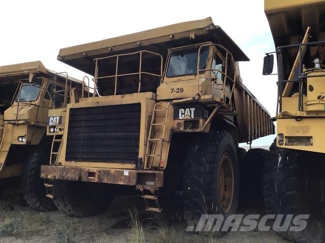 CAT 777 Шарнирно-сочленённые самосвалы