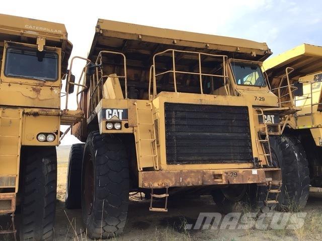 CAT 777 Шарнирно-сочленённые самосвалы