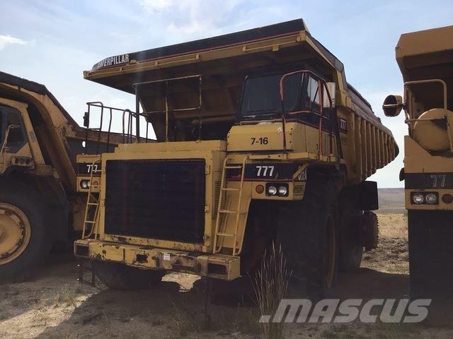 CAT 777 Шарнирно-сочленённые самосвалы