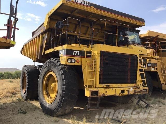 CAT 777 Шарнирно-сочленённые самосвалы