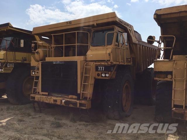 CAT 777 Шарнирно-сочленённые самосвалы