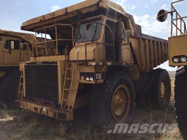 CAT 777 Шарнирно-сочленённые самосвалы