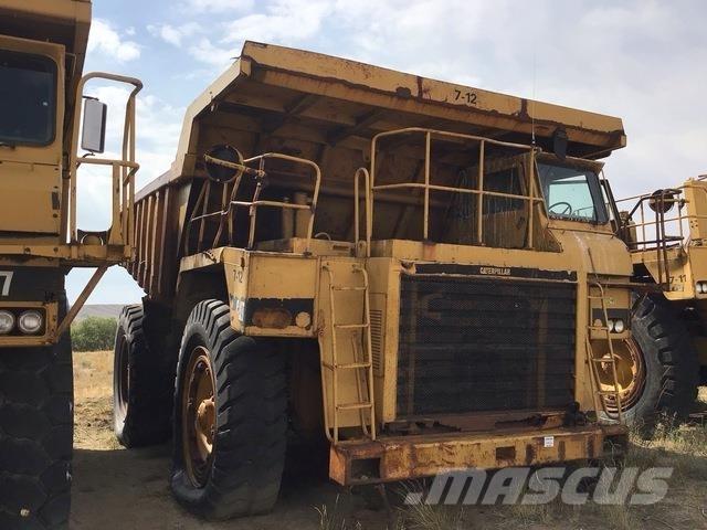 CAT 777 Шарнирно-сочленённые самосвалы