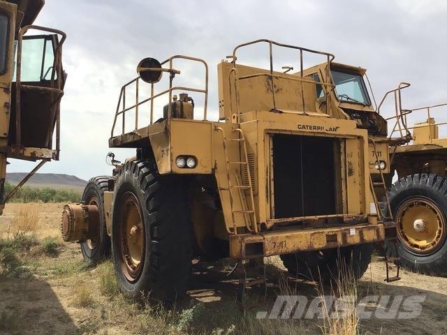 CAT 777 Шарнирно-сочленённые самосвалы