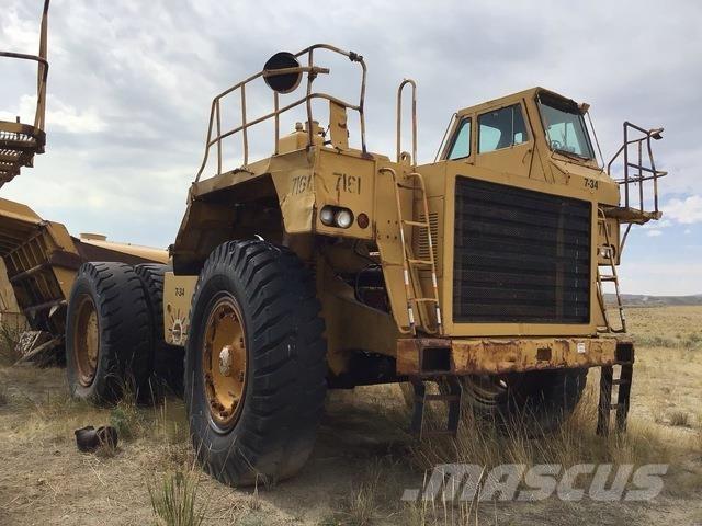 CAT 777 Шарнирно-сочленённые самосвалы