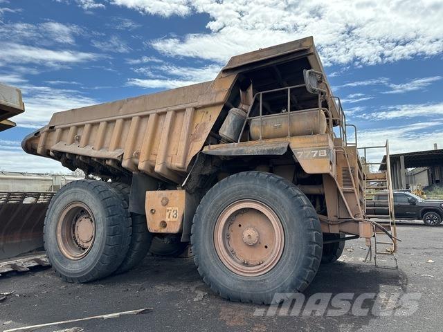 CAT 777B Шарнирно-сочленённые самосвалы
