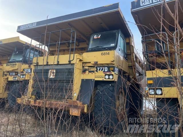 CAT 777D Шарнирно-сочленённые самосвалы