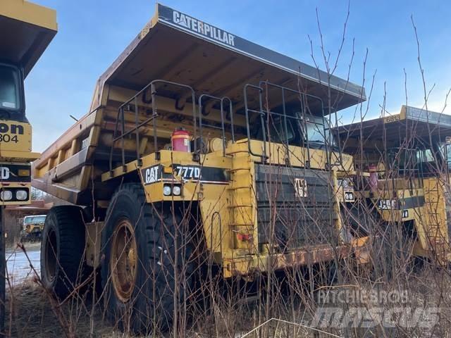 CAT 777D Шарнирно-сочленённые самосвалы