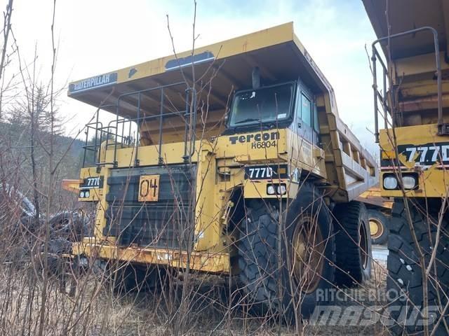 CAT 777D Шарнирно-сочленённые самосвалы