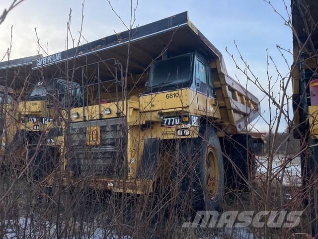 CAT 777D Шарнирно-сочленённые самосвалы