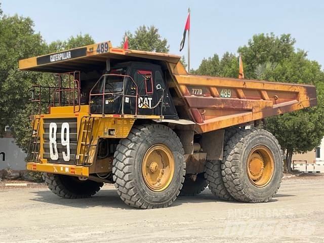 CAT 777D Шарнирно-сочленённые самосвалы