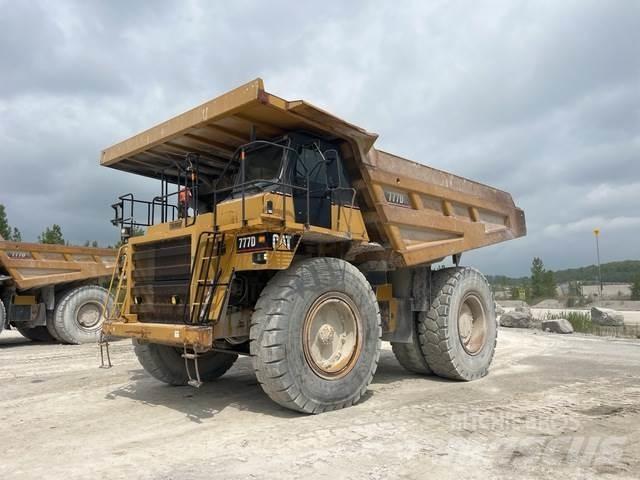CAT 777D Шарнирно-сочленённые самосвалы