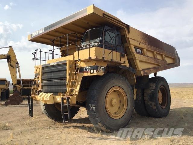 CAT 777D Шарнирно-сочленённые самосвалы