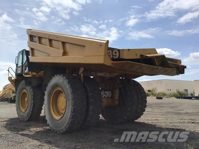 CAT 777F Шарнирно-сочленённые самосвалы