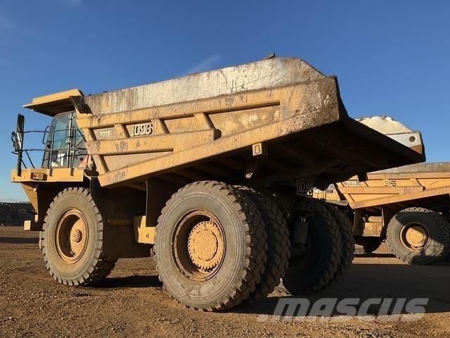 CAT 777F Шарнирно-сочленённые самосвалы