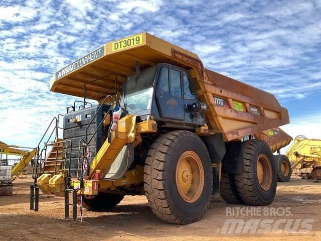 CAT 777G Шарнирно-сочленённые самосвалы