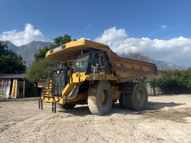 CAT 777G Шарнирно-сочленённые самосвалы