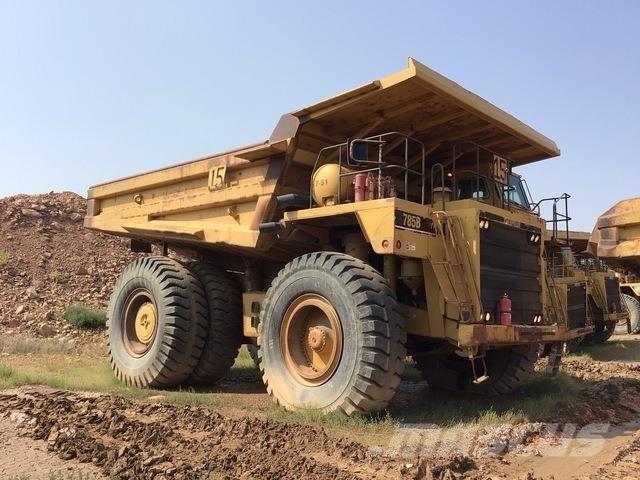 CAT 785B Шарнирно-сочленённые самосвалы