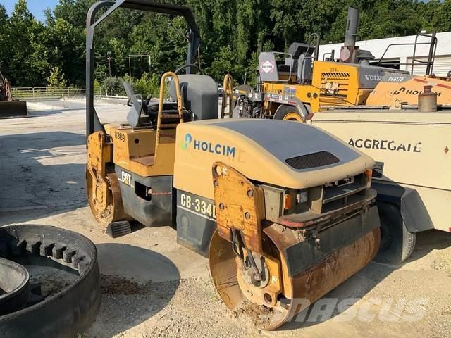 CAT CB-334D Катки тротуарные