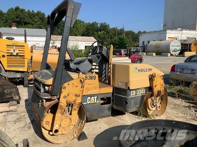 CAT CB-334D Катки тротуарные
