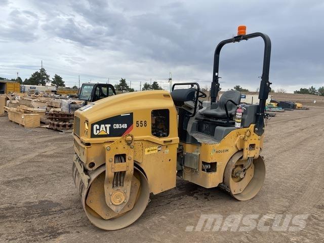 CAT CB34B Катки тротуарные