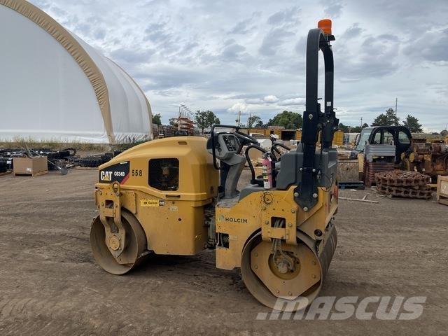 CAT CB34B Катки тротуарные