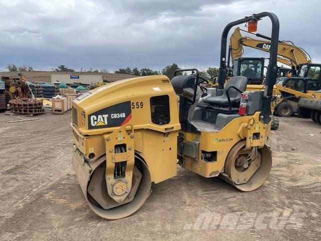 CAT CB34B Катки тротуарные