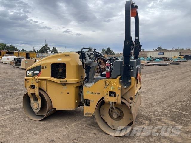 CAT CB34B Катки тротуарные
