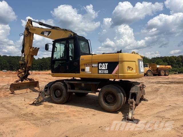 CAT M318D Колёсные экскаваторы