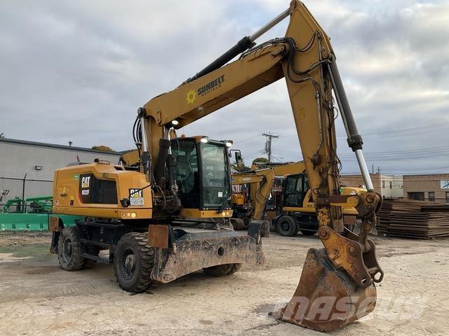 CAT M322F Колёсные экскаваторы