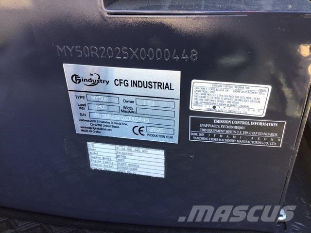 CFG MY50R Гусеничные экскаваторы