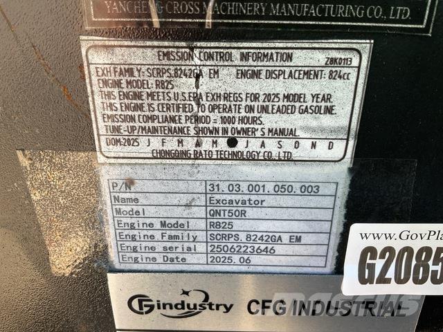 CFG QNT50R Гусеничные экскаваторы
