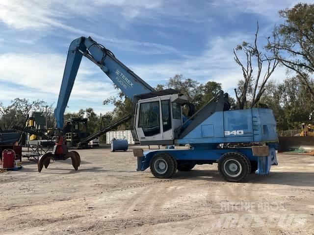 Fuchs MHL340 Перегружатели металлолома/промышленные погрузчики
