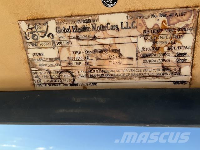  GEM E825 Коммунальные машины