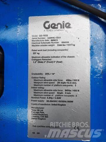 Genie GS1932 Ножничные подъемники