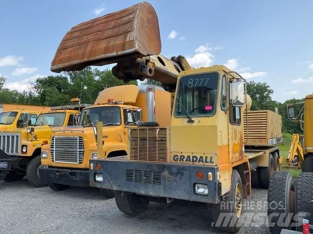 Gradall 4100 Колёсные экскаваторы