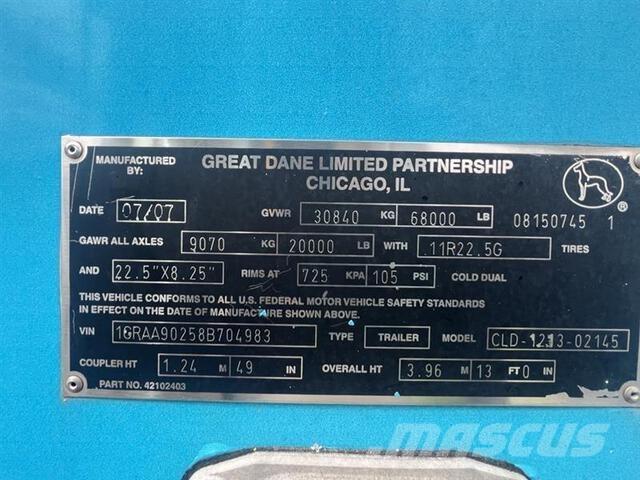 Great Dane  Прицепы-фургоны