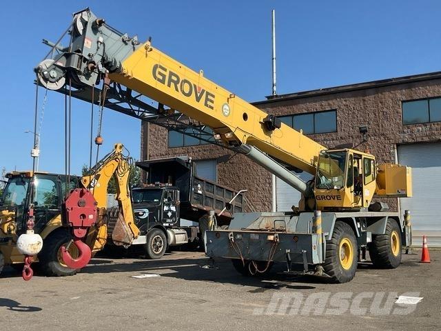 Grove RT600E Автокраны вездеходы