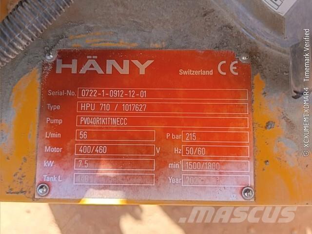  Hany HPU710 Запчасти для бетонной техники