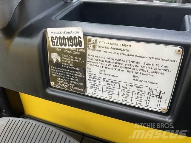 Hyster E100XN Электропогрузчики