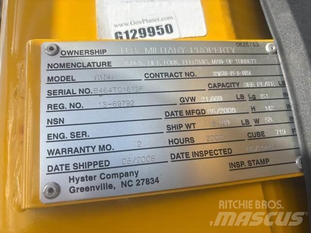 Hyster V35ZMU Вертикальные комплектовщики